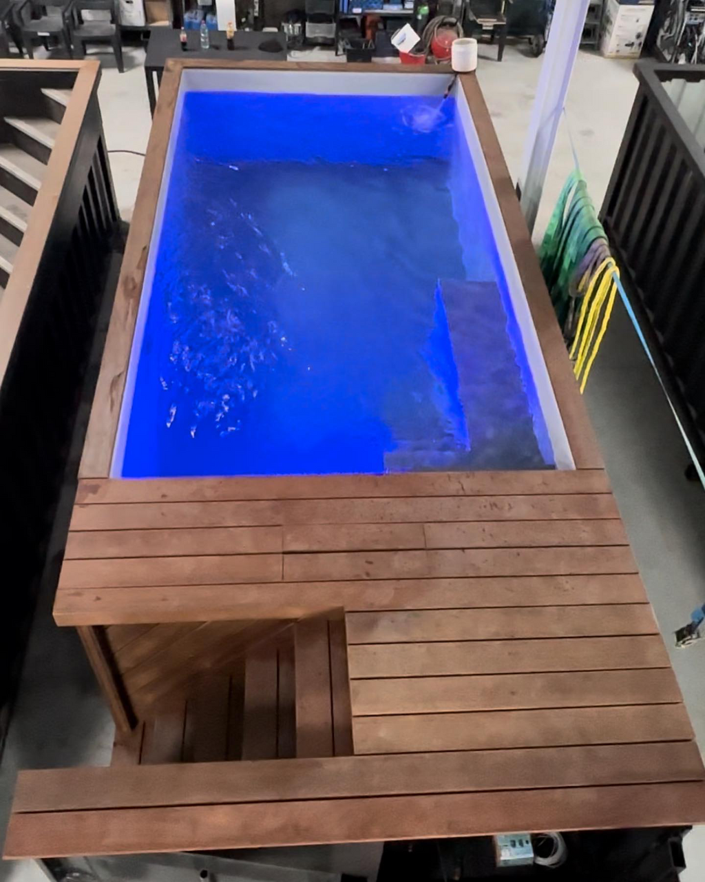 Piscina contenedor premium
