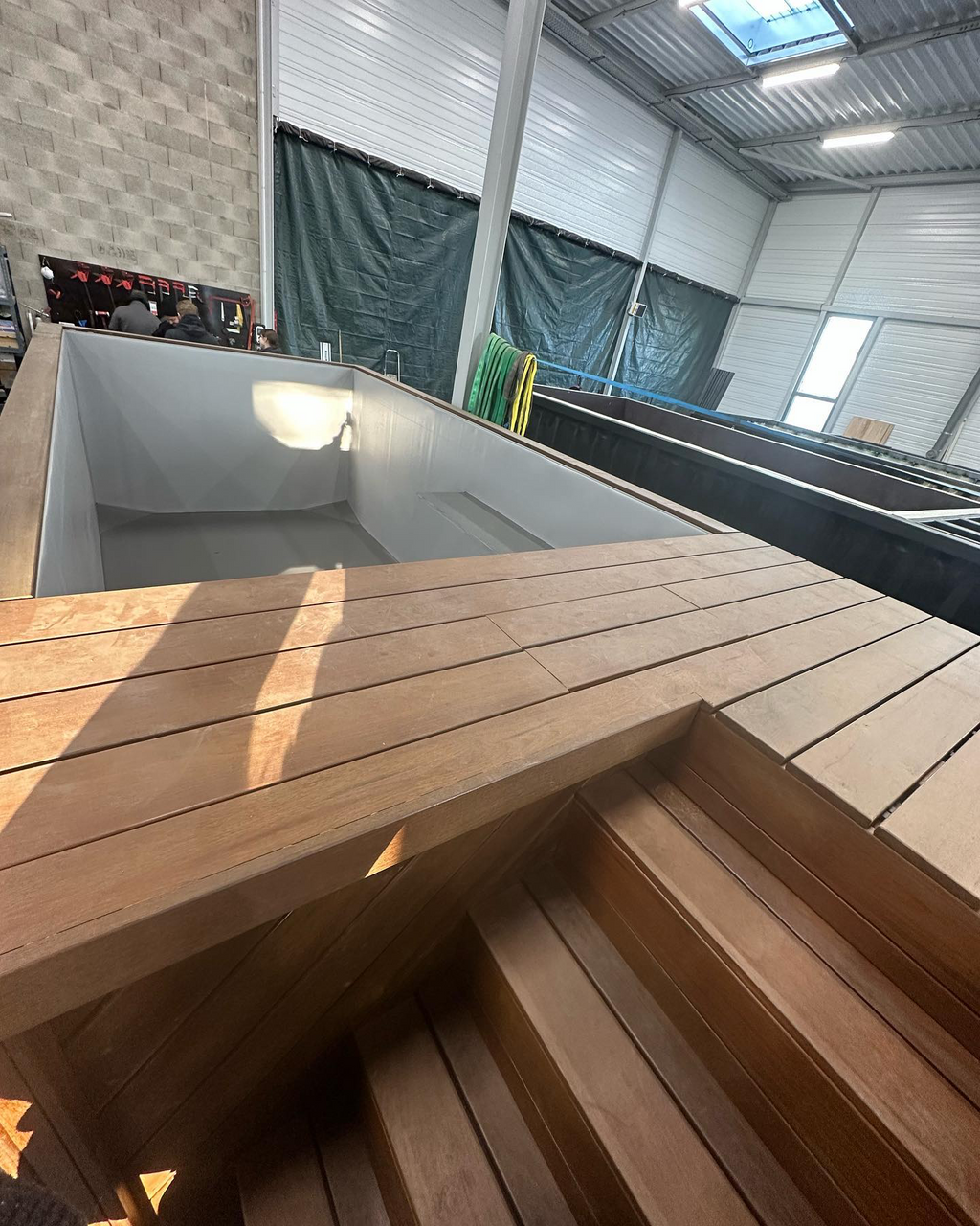 Piscina contenedor premium
