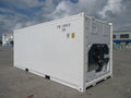 Contenedor Reefer 20 pies Monofasico de media temperatura