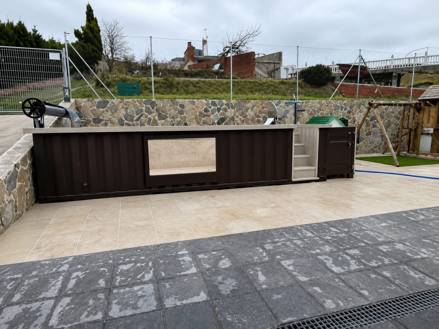 Piscina contenedor de alta gama