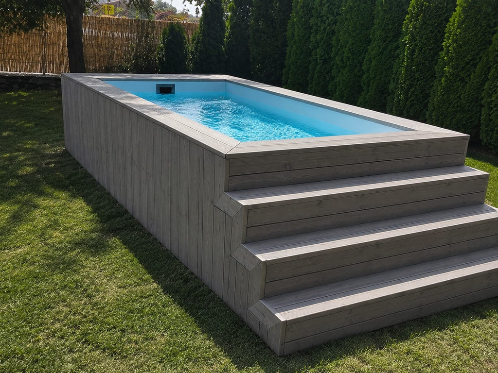 Mini Piscina Container Compacta