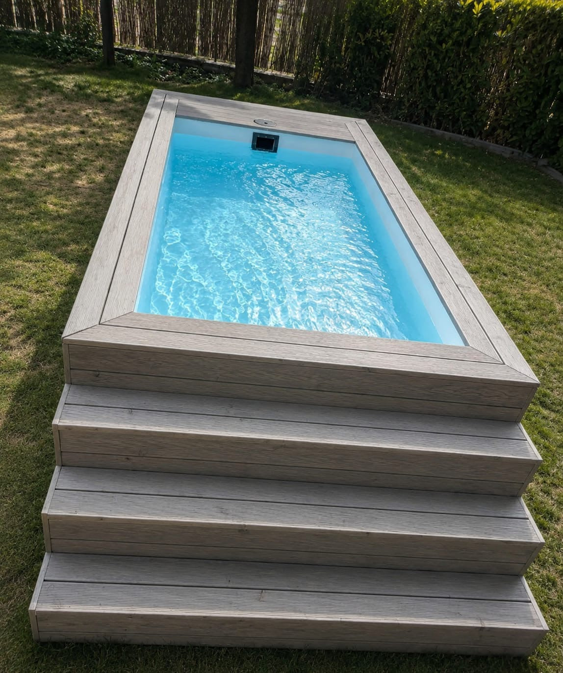 Mini Piscina Container Compacta