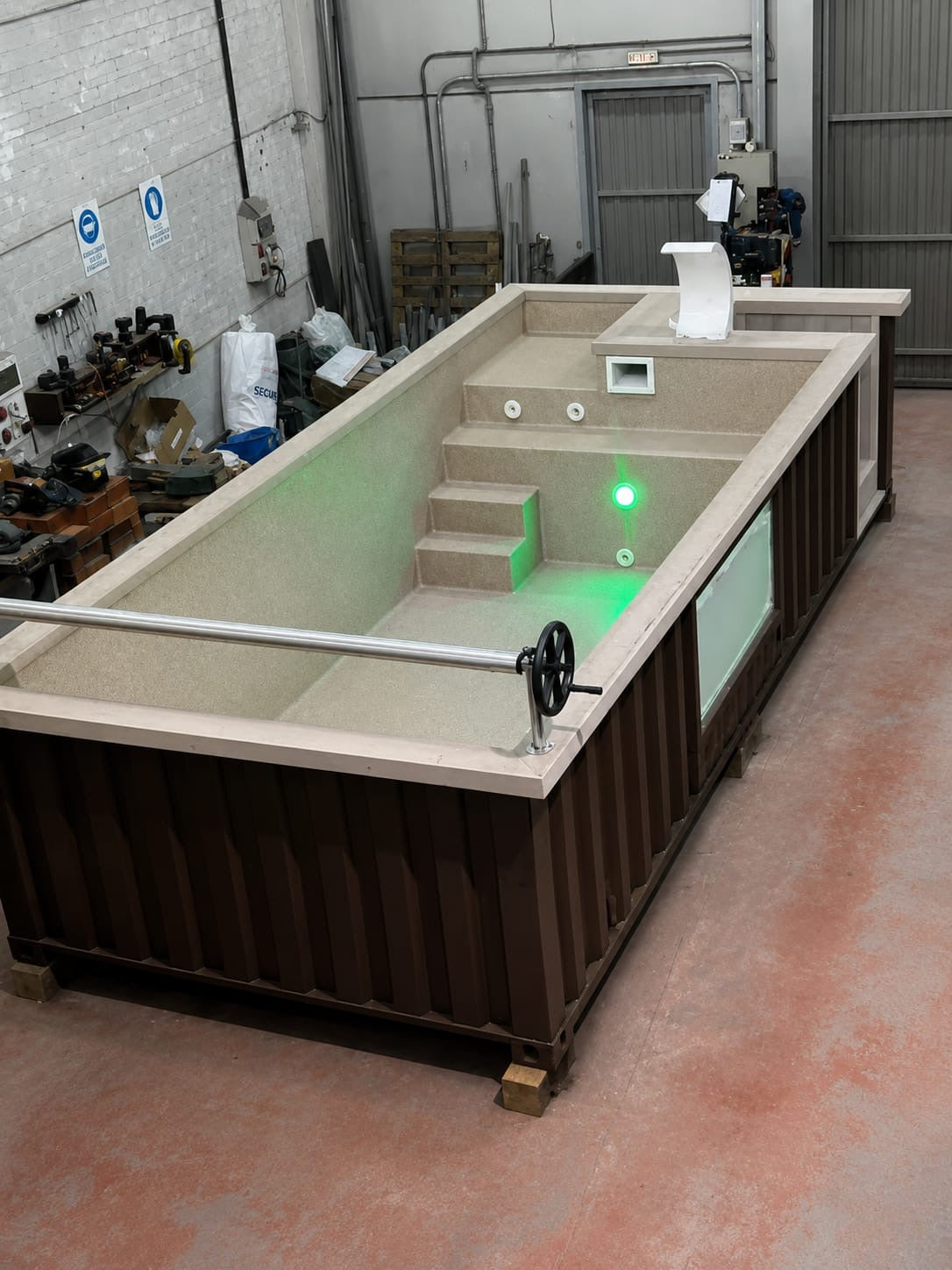 Piscina contenedor