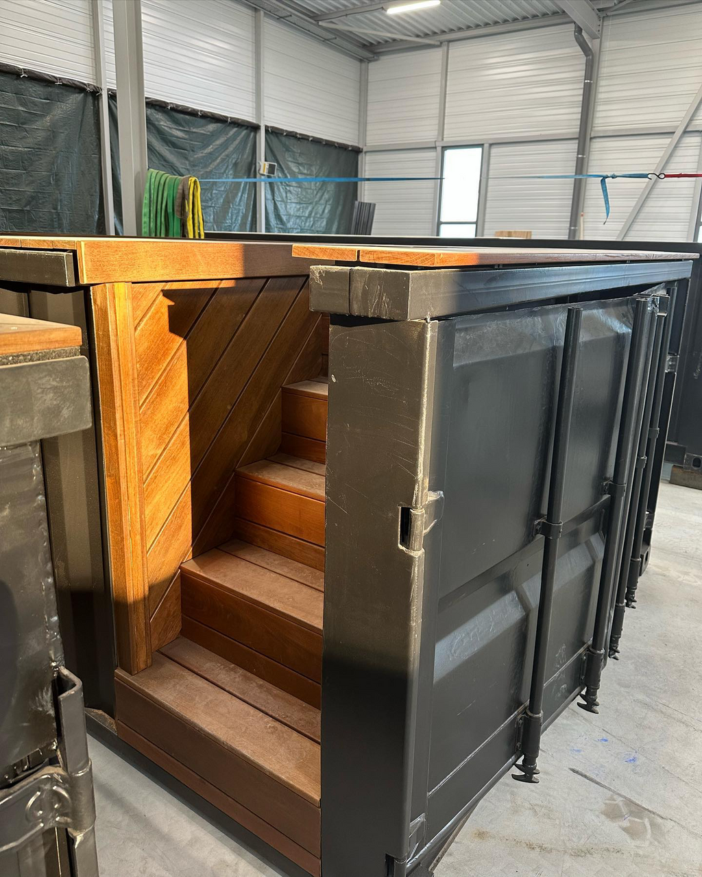 Piscina contenedor premium