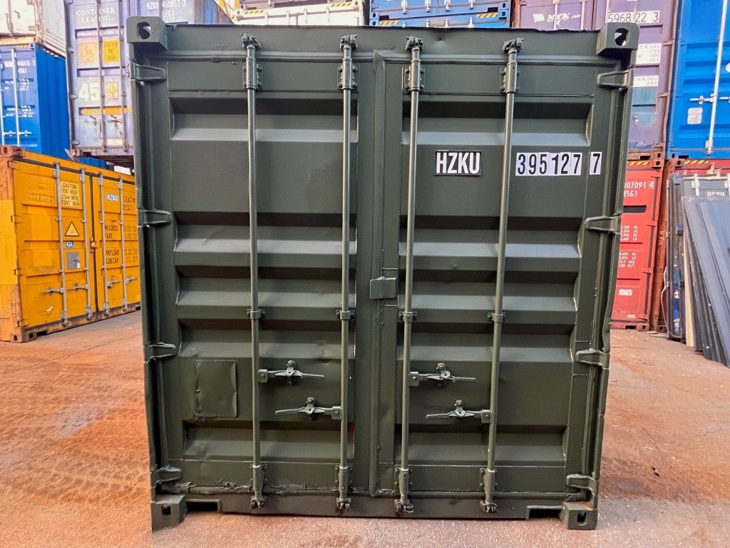Contenedor de envío usado de 3 m, HZKU 395 127-7