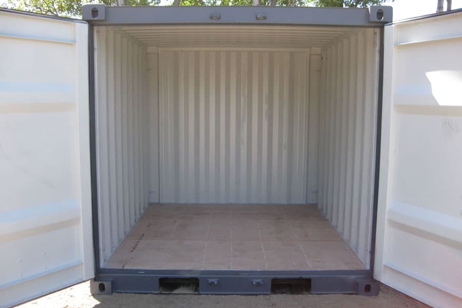 Contenedor 10ft x 8ft (nuevo) Gris