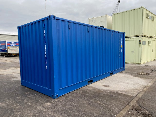 Contenedor de 20 pies con acceso lateral completo