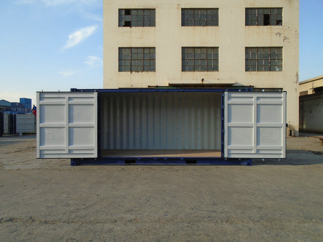 Contenedor de 20 pies con acceso lateral completo