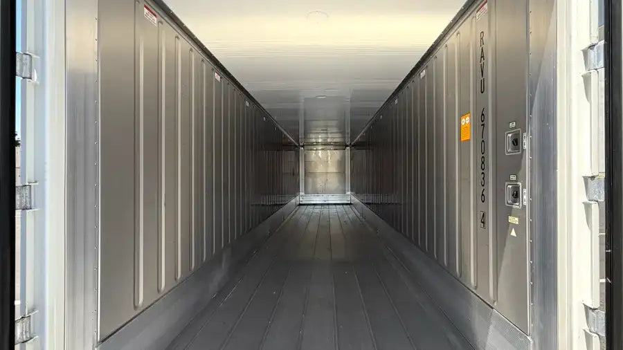 Contenedor marítimo refrigerado nuevo de 40 pies