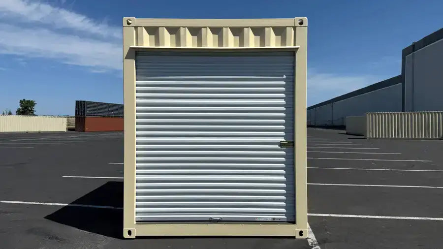 Contenedor de almacenamiento nuevo High Cube de 10 pies con puerta enrollable