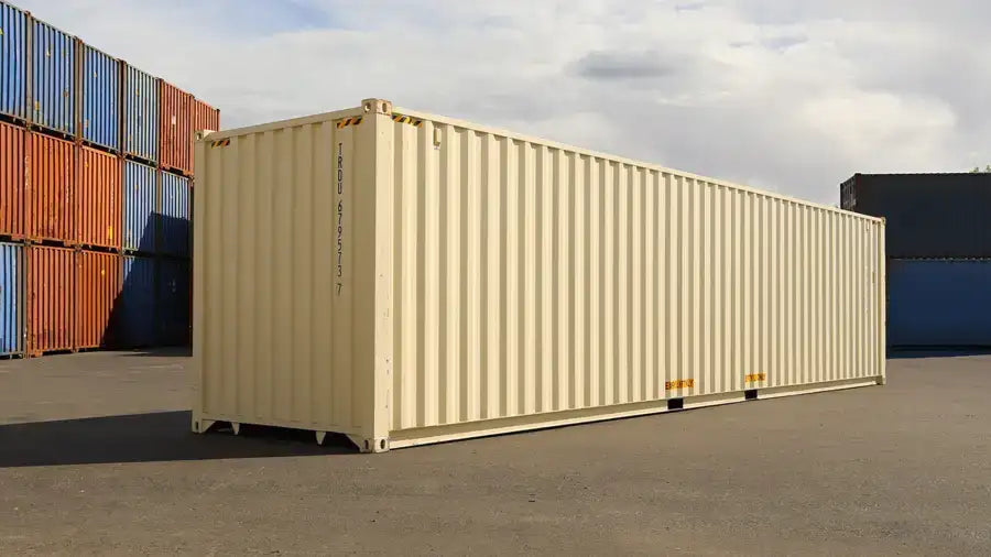 Contenedor marítimo nuevo High Cube de 40 pies