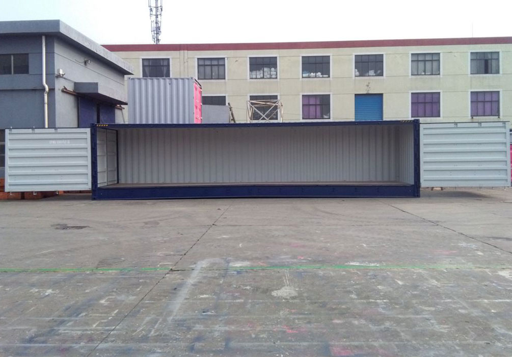 Contenedor High Cube de 40 pies con acceso lateral completo