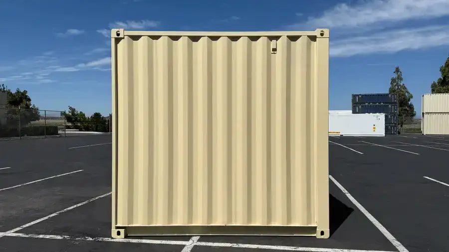 Contenedor de almacenamiento nuevo High Cube de 10 pies con puerta enrollable