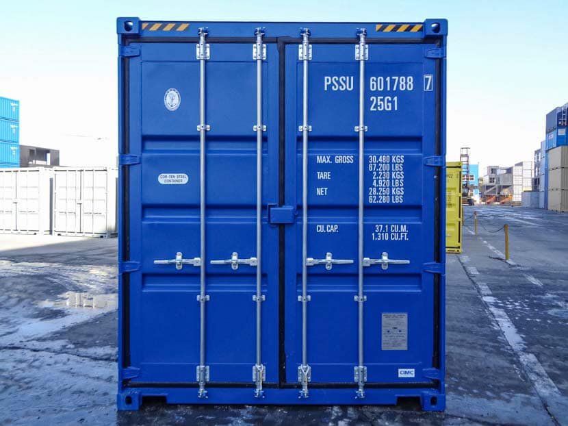 Contenedor de Doble Puerta de 20 Pies HC