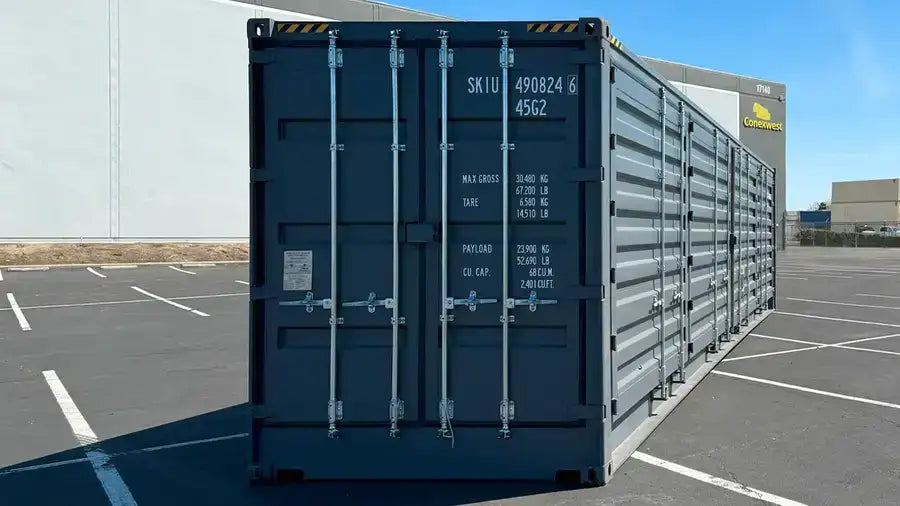 Contenedor marítimo nuevo High Cube de 40 pies con apertura lateral
