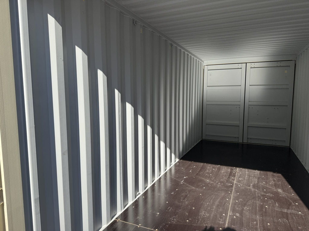 Contenedor nuevo con doble puerta para transporte y almacenamiento