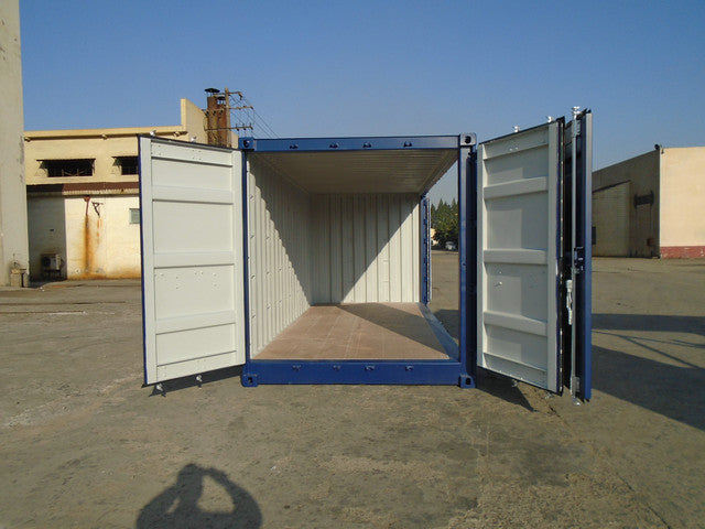 Contenedor de 20 pies con acceso lateral completo