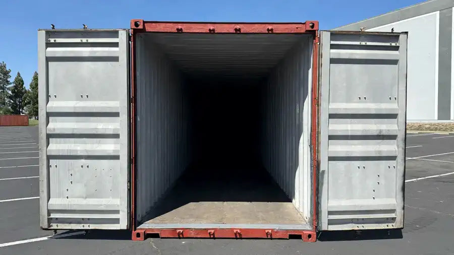 Contenedor marítimo High Cube de segunda mano de 40 pies