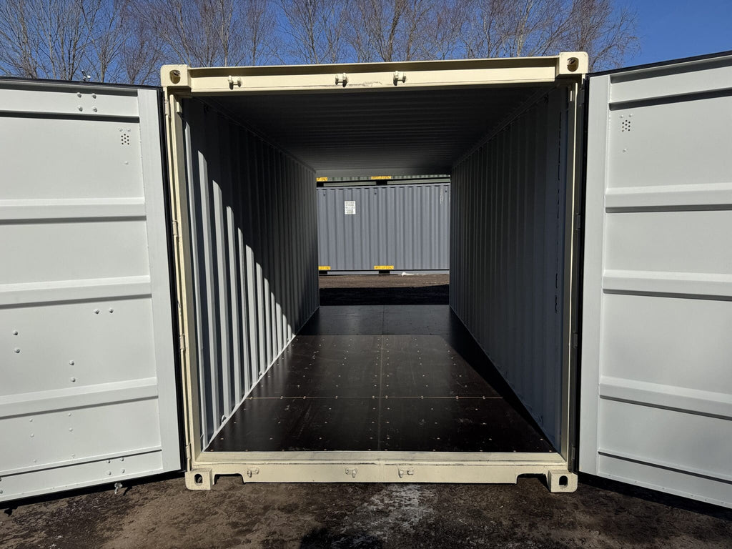 Contenedor nuevo con doble puerta para transporte y almacenamiento