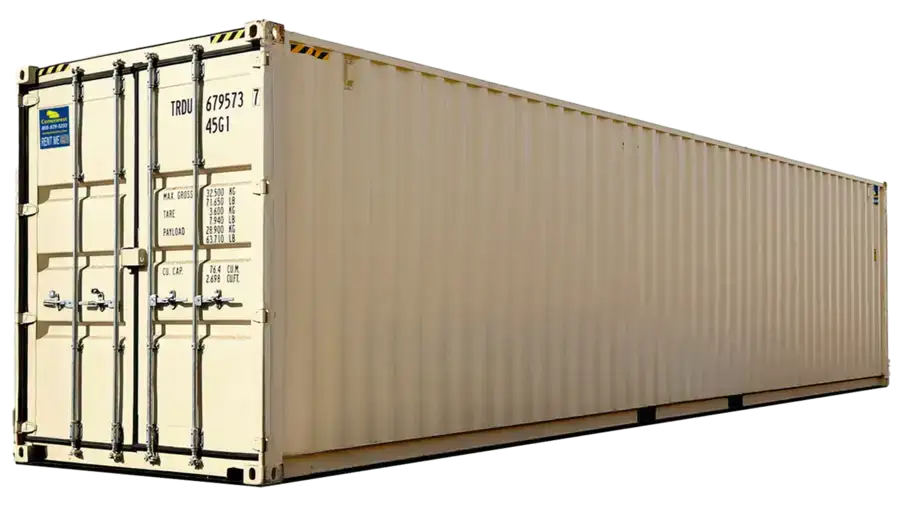Contenedor marítimo nuevo High Cube de 40 pies
