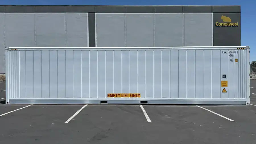 Contenedor marítimo refrigerado nuevo de 40 pies