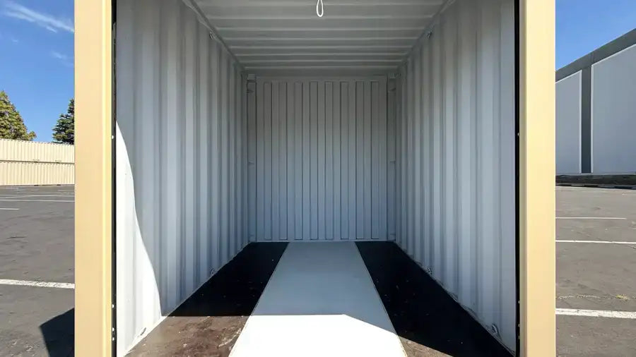 Contenedor de almacenamiento nuevo High Cube de 10 pies con puerta enrollable