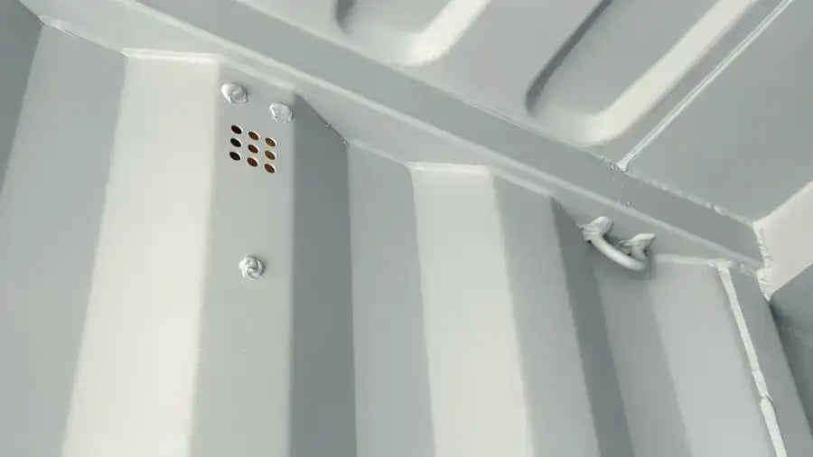Contenedor de almacenamiento nuevo High Cube de 10 pies con puerta enrollable