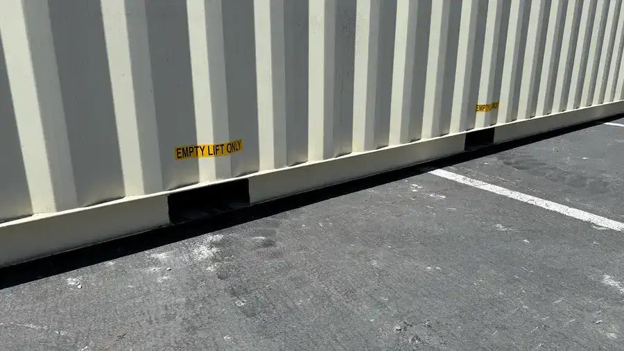 Contenedor marítimo nuevo de 40 pies