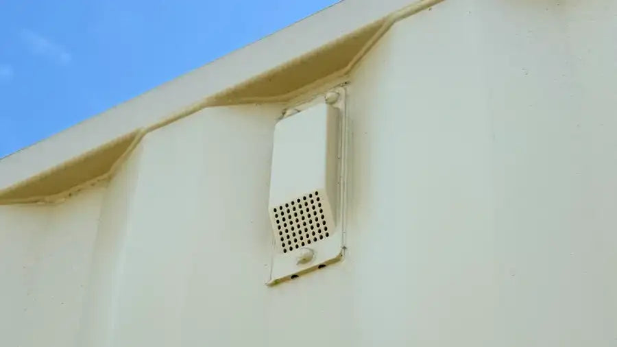 Contenedor de almacenamiento nuevo High Cube de 10 pies con puerta enrollable