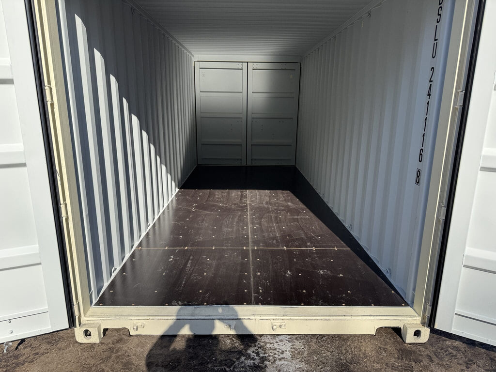 Contenedor nuevo con doble puerta para transporte y almacenamiento