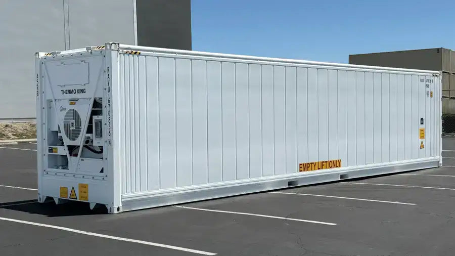 Contenedor marítimo refrigerado nuevo de 40 pies